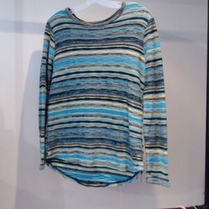 Multi-color Striped top